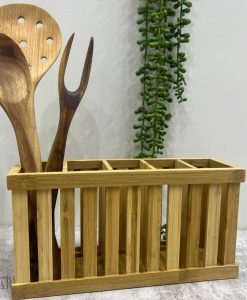 چاقاشقی بامبو چوبی مدل راه راه از بازار شوش تهران